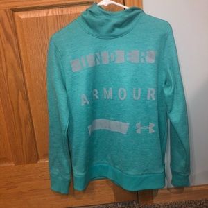 Under Armour Teal Sweatshirt.